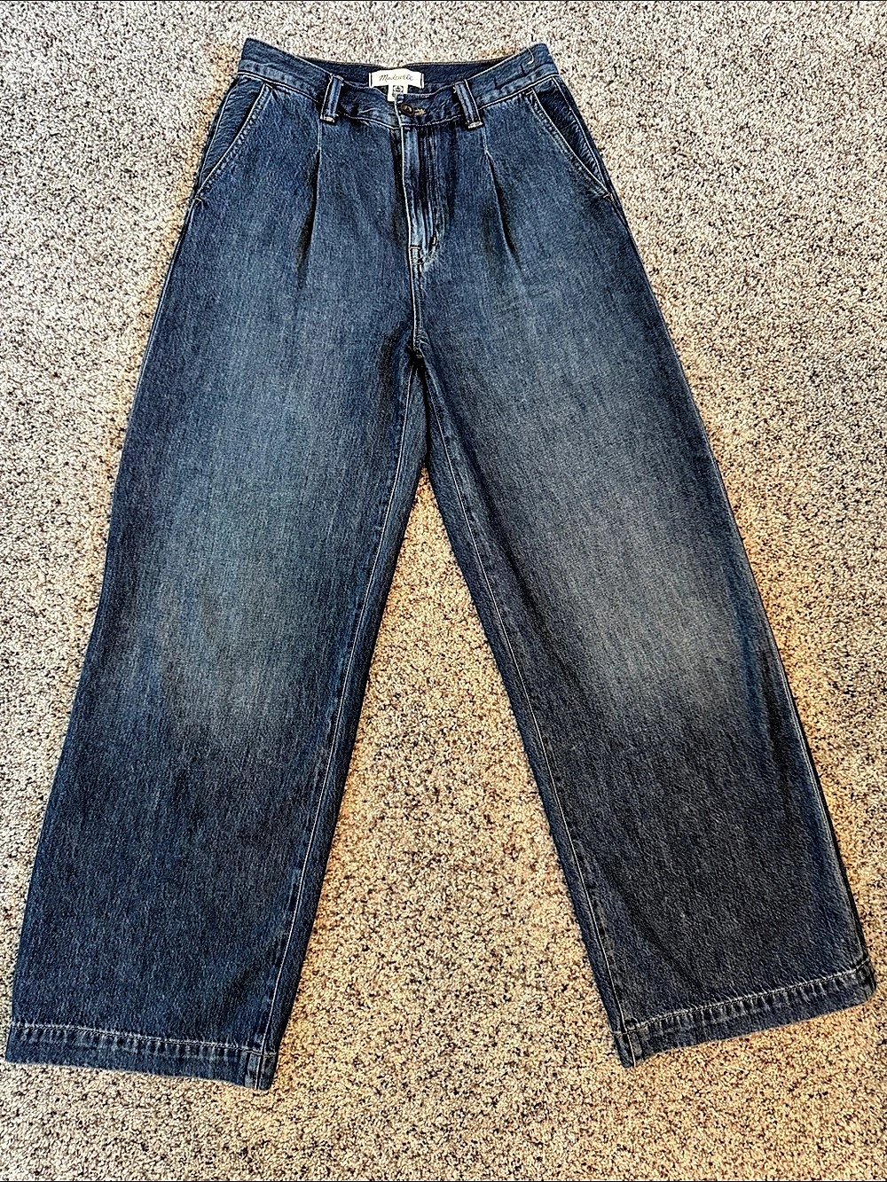 Madewell The Harlow Wide-Leg Jean Waist 26